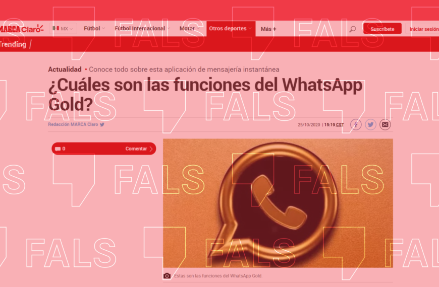 Circulen estafes sobre WhatsApp Gold, però l’aplicació no existeix