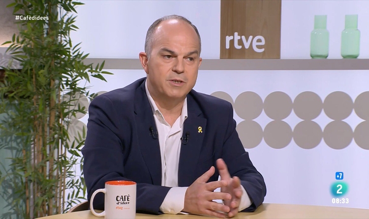 Jordi Turull al programa Cafè d'Idees