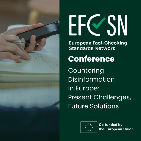 La European Fact-Checking Standards Network (EFCSN) anuncia su primera conferencia anual