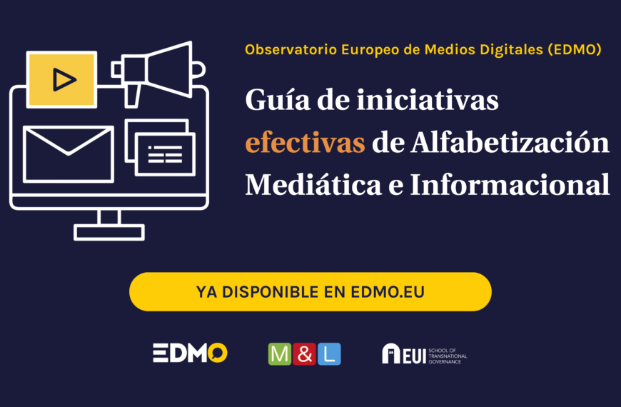 guía de iniciativas efectivas de Alfabetización Mediática