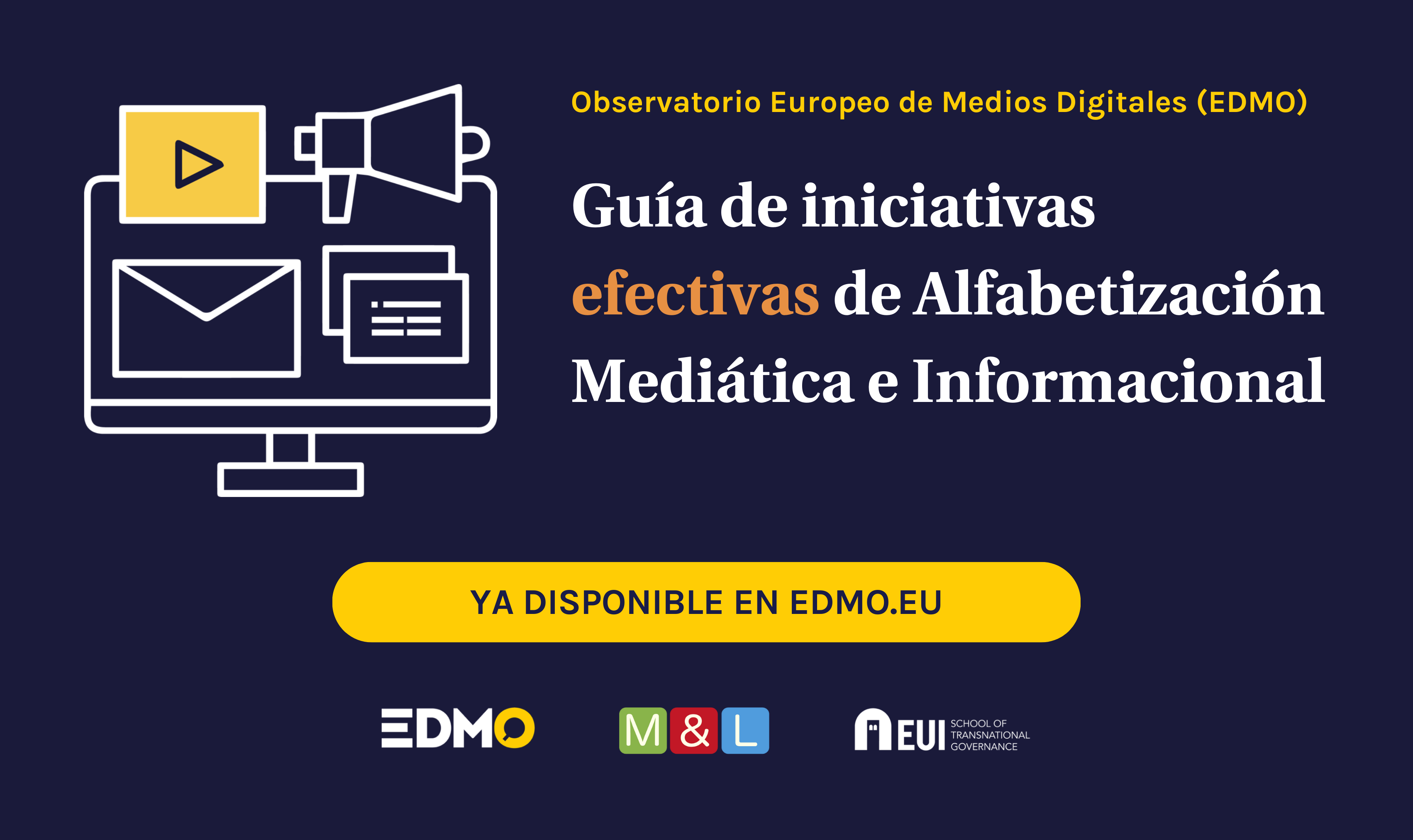 guía de iniciativas efectivas de Alfabetización Mediática