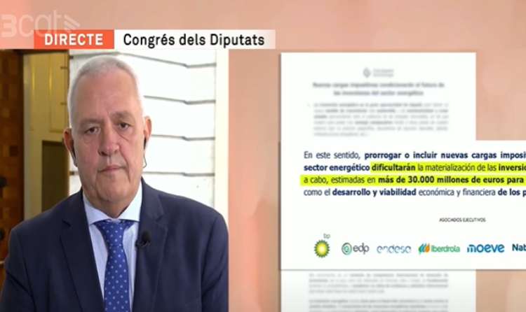 Santiago Rodríguez, diputat del Partit Popular al Congrés dels Diputats, en una entrevista el 21 de novembre a Els Matins de 3Cat (minut 3:01)