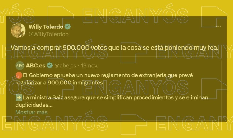 El nuevo reglamento de la ley de extranjería no permitirá votar a los inmigrantes en situación irregular