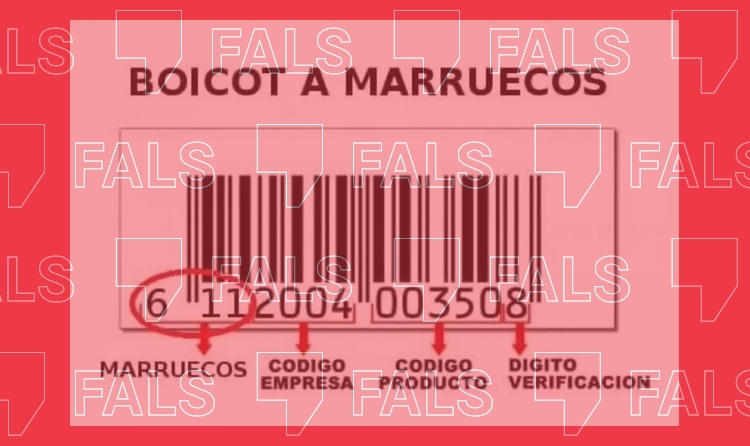 Una publicación viral asegura falsamente que el prefijo 611 identifica alimentos de Marruecos