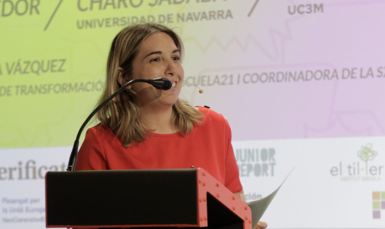 Azucena Vázquez: “Junts, professorat i IA, poden formar un equip poderós”